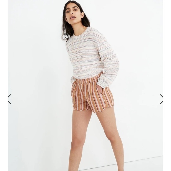 Madewell Linen-Cotton Pull-On Shorts - Picture 3 of 8
